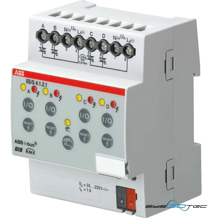 ABB Schaltaktor 4-fach ES/S4.1.2.1 1A REG ES/S4.1.2.1 (2CDG110058R0011)