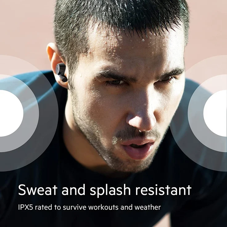 Belkin Soundform Rise AUC004BTBK True Wireless In-Ear-Kopfhörer mit Bluetooth, wasserdicht, schwarz – Bild 5