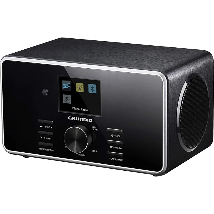 Grundig DTR 4500 BT Digitalradio mit Bluetooth, TFT-Display, schwarz – Bild 3