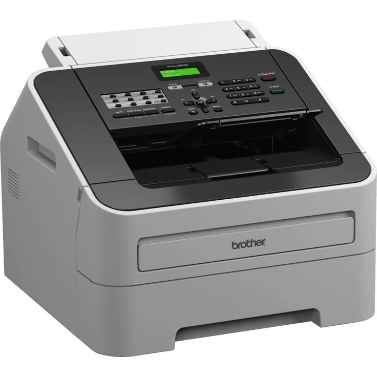 Brother FAX-2840 Laser-Faxgerät, schwarz, grau – Bild 3