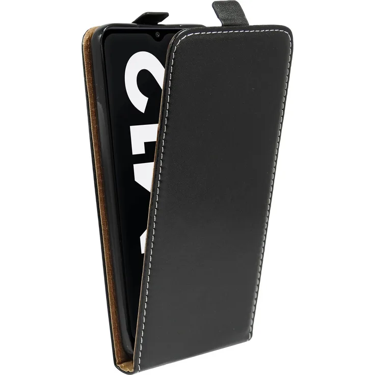 cofi1453 Flipcase, geeignet für Samsung Galaxy M12, Flipstyle-Tasche, schwarz