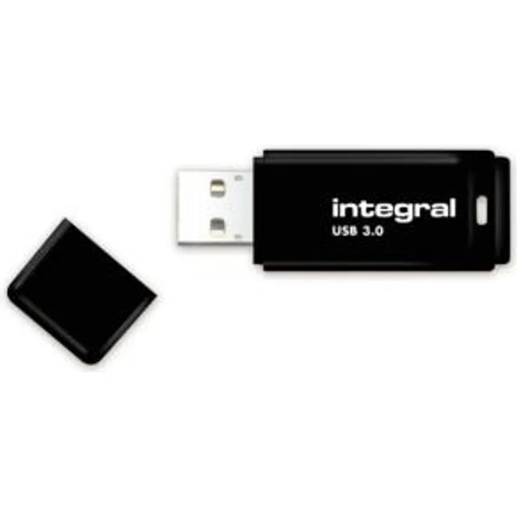 Integral 32 GB USB 3.0 Black Key mit fester Kappe