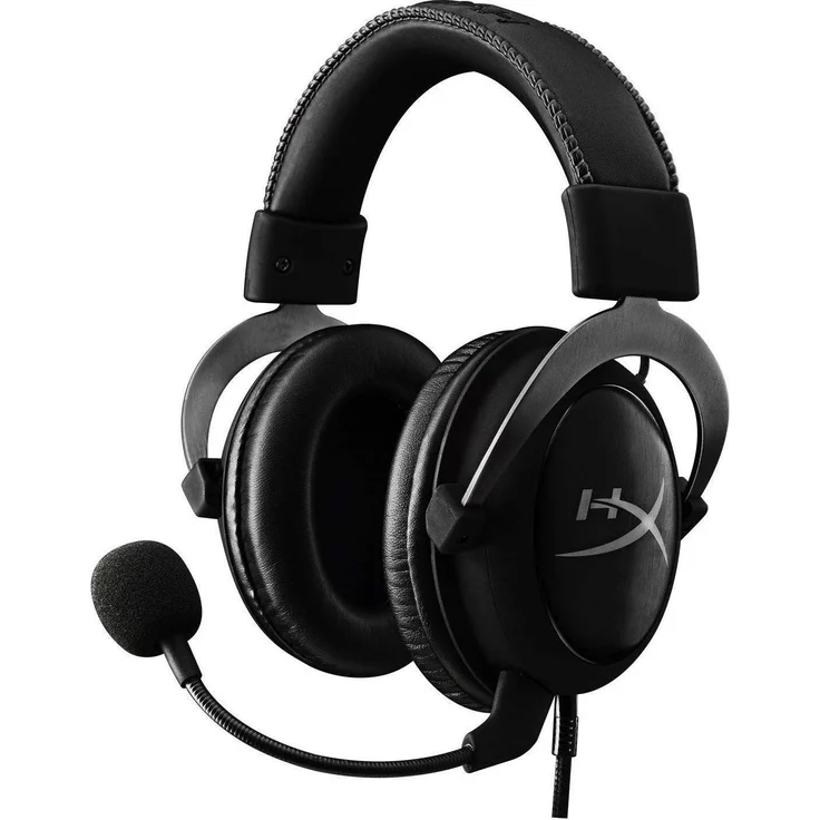 HyperX KHX-HSCP-GM Cloud II - Gaming Kopfhörer (für PS4-Mac-PC-Xbox One-Mobile) gun metal – Bild 1