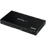ST122HD20S HDMI-Splitter, 2 Anschlüsse, 4 K, 60 Hz, mit integriertem Skalierer, HDCP 2.2, EDID-Emulation, 7.1 Surround-Sound