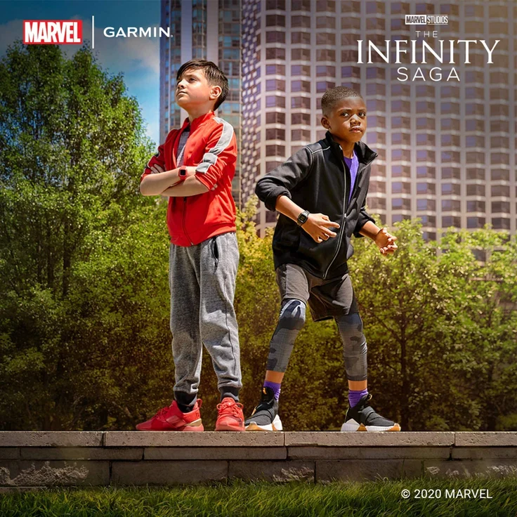 Garmin vívofit jr. 3 Aktivitätstracker für Kinder, Einheitsgröße, Silikonarmband, Marvel Black Panther (010-02441-10) – Bild 11