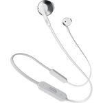 JBL Tune 205 Bluetooth In-Ear Kopfhörer mit Bluetooth, Mikrofon, silber