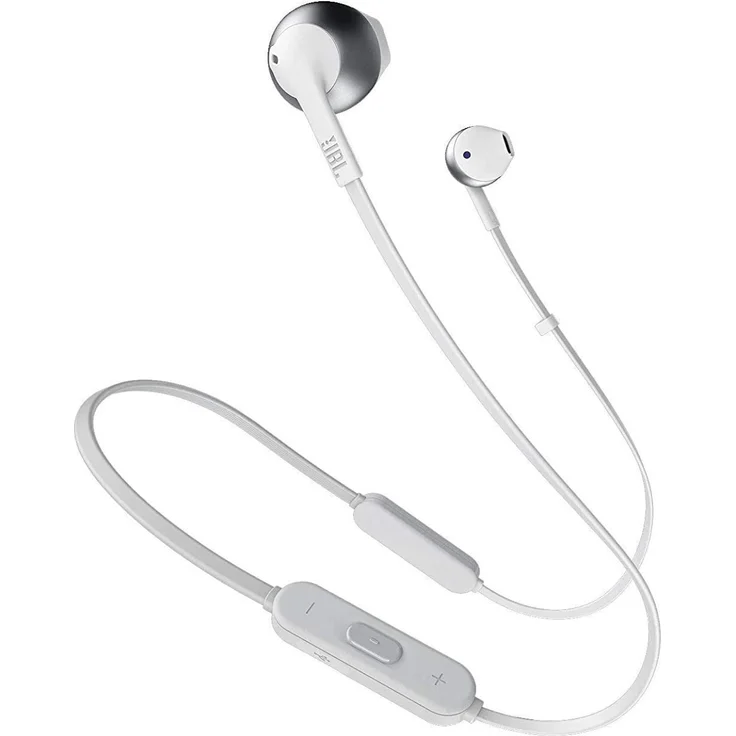 JBL Tune 205 Bluetooth In-Ear Kopfhörer mit Bluetooth, Mikrofon, silber – Bild 1