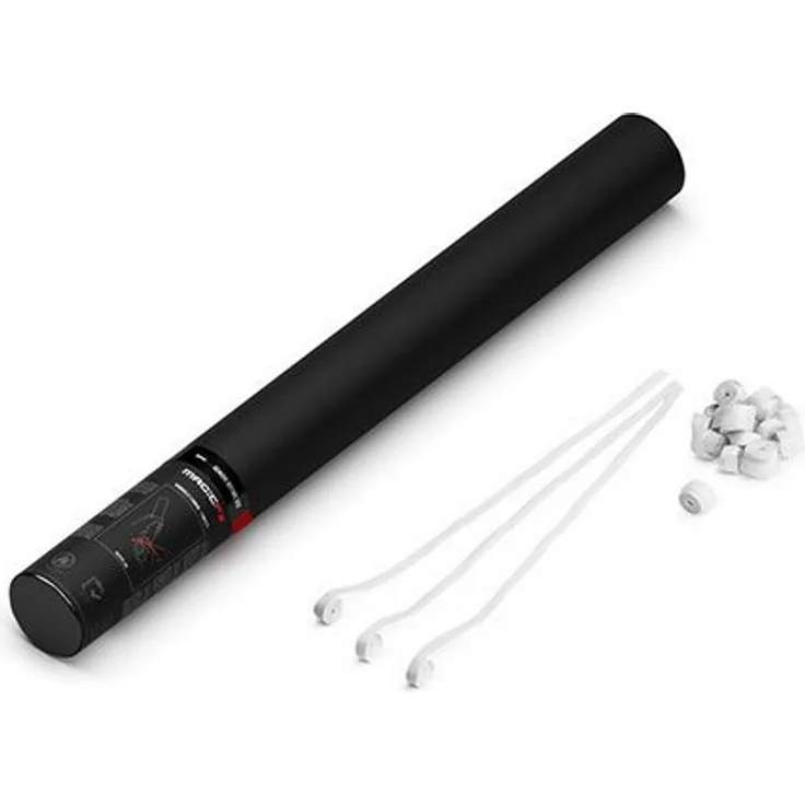 Magic FX Handheld Luftschlangen Kanone 50cm WeiÃ 