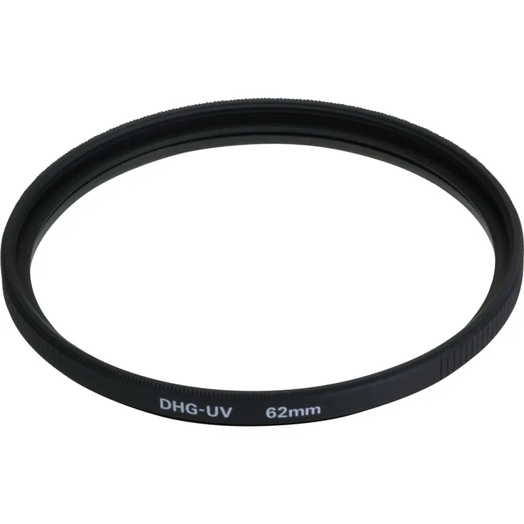 Dörr DHG UV Filter 62 mm mit extrem flacher Filterfassung/beidseitige 10-fache Mehrschichtvergütung