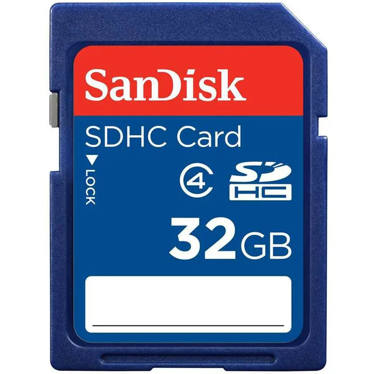 Sandisk Standard SDHC Card (SDSDB-032G-B35)