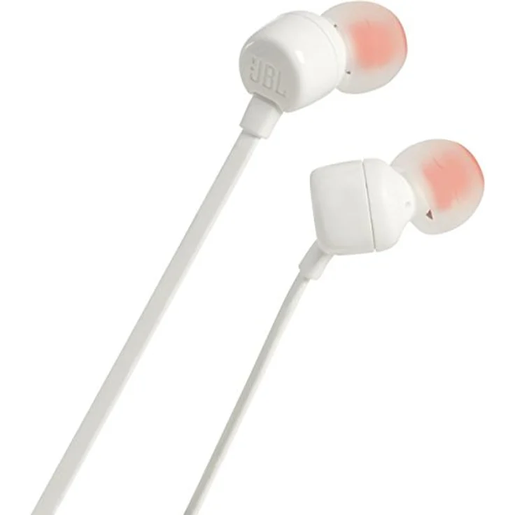 JBL Tune 110 In-Ear Kopfhörer mit Mikrofon, weiß – Bild 4