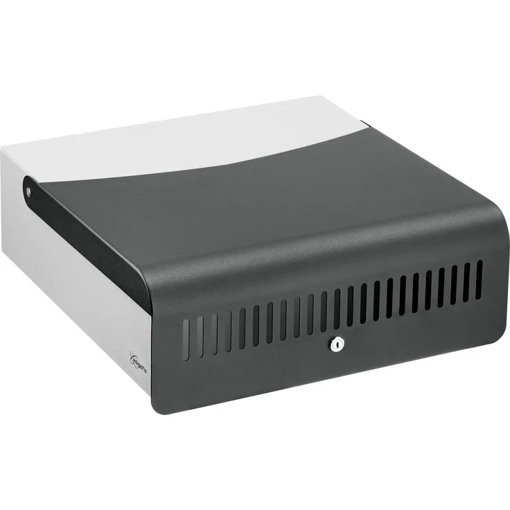 Vogel's PFA 9113 Diebstahlschutzgehäuse, kombinierbar mit PUC 25xx + 27xx-Serie, max. 20 kg, silber-schwarz