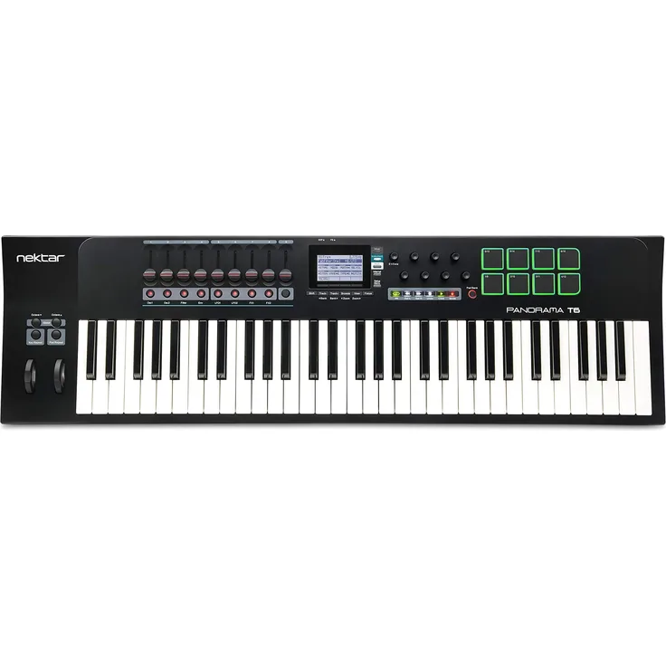 Nektar Panorama T6 USB MIDI Keyboard Controller with Nektar DAW Integration and Nektarine PlugIn Control
