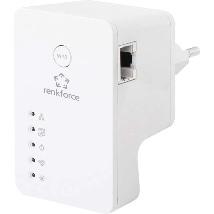 Renkforce RF-AP-N300Mini - Bridge - 802.11b/g/n - 2,4 GHz - an Wandsteckdose anschließbar