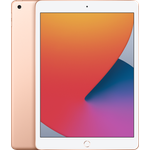Apple iPad (2020) Quad-HD-Auflösung 10,2 Zoll, WiFi-Tablet, Hexa-Core, 128 GB Speicher, iPadOS, Gold (MYLF2FD/A)