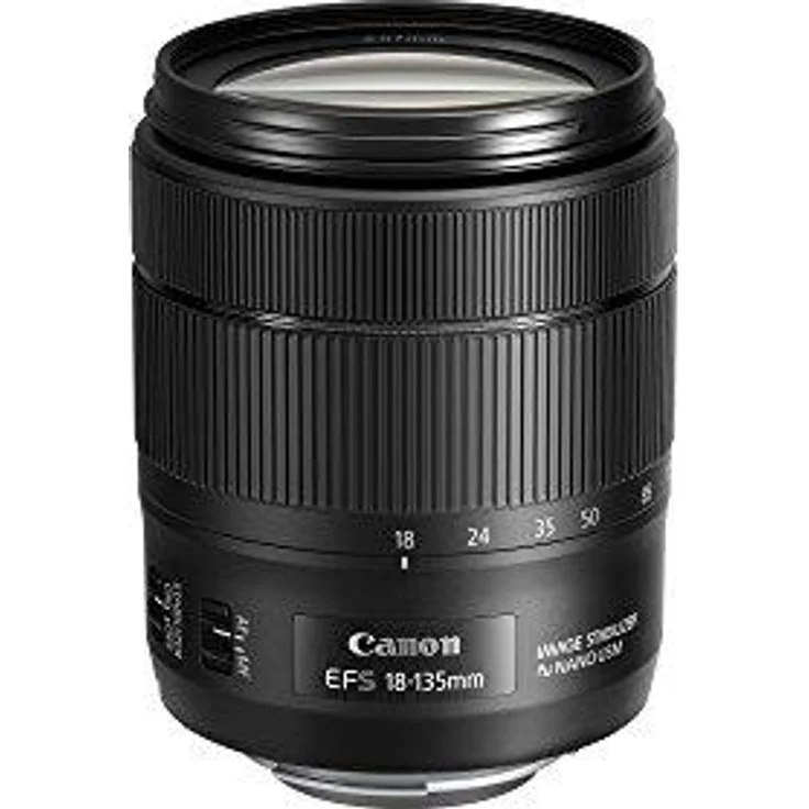 Canon Zoomobjektiv EF-S 18-135mm F3.5-5.6 IS USM für EOS (67mm Filtergewinde, Autofokus, Bildstabilisator) schwarz – Bild 2