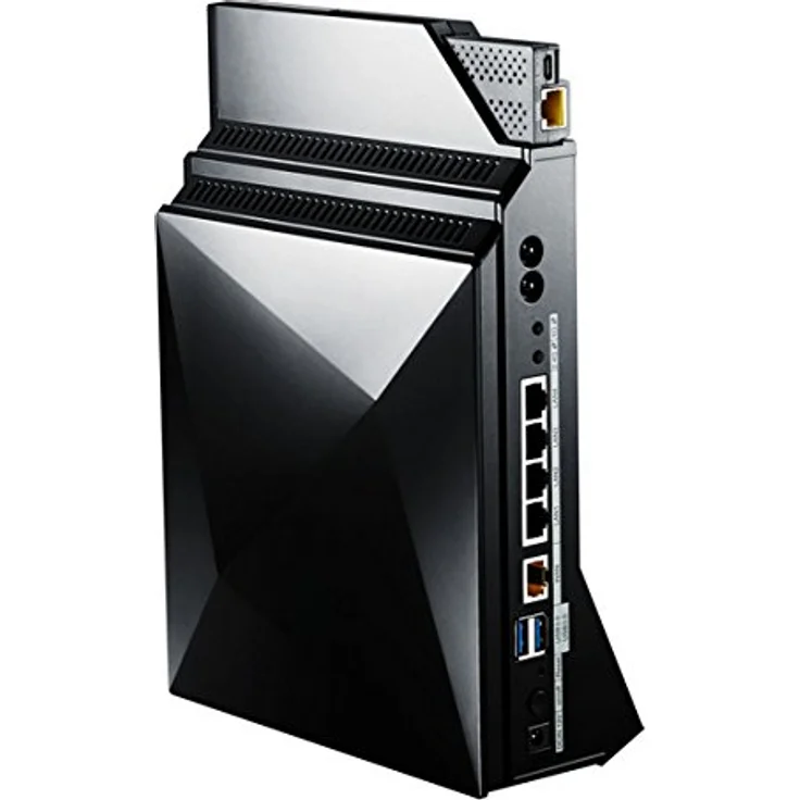 Asrock G10-RT-WH-B Wireless Gaming Router 4-Port Switch schwarz – Bild 2