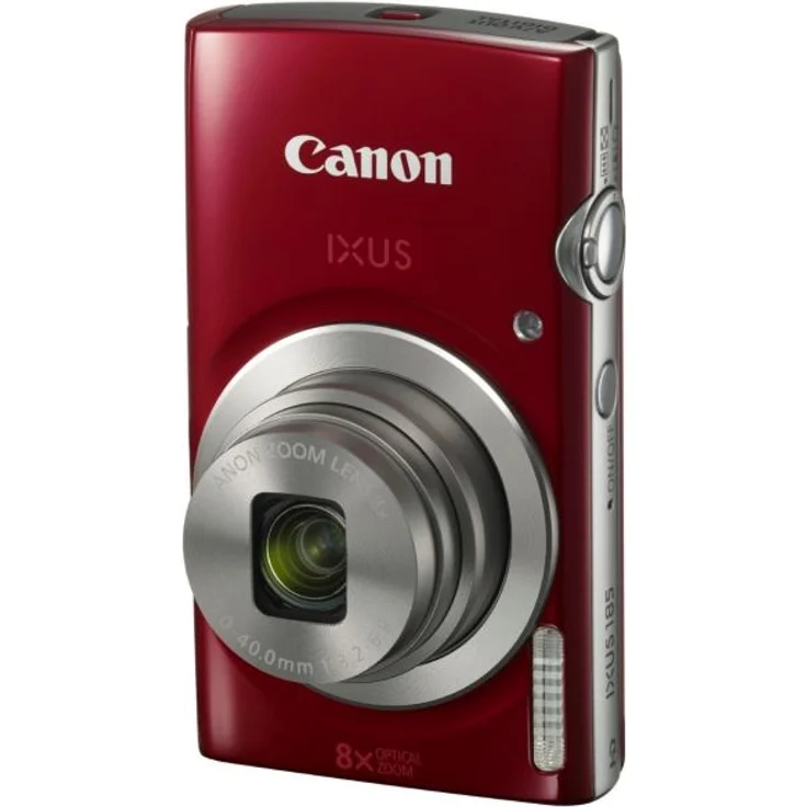 Canon IXUS 185 Digitalkamera (20 MP, 6,8cm (2,7 Zoll) LCD, Display, DIGIC 4+, 8x optischer Zoom, Smart Auto, HD Movies, USB, 720p) rot – Bild 2