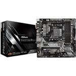 Asrock B450M Pro4 - micro ATX, AMD B450, Sockel AM4, Dual-channel DDR4 (90-MXB8F0-A0UAYZ)