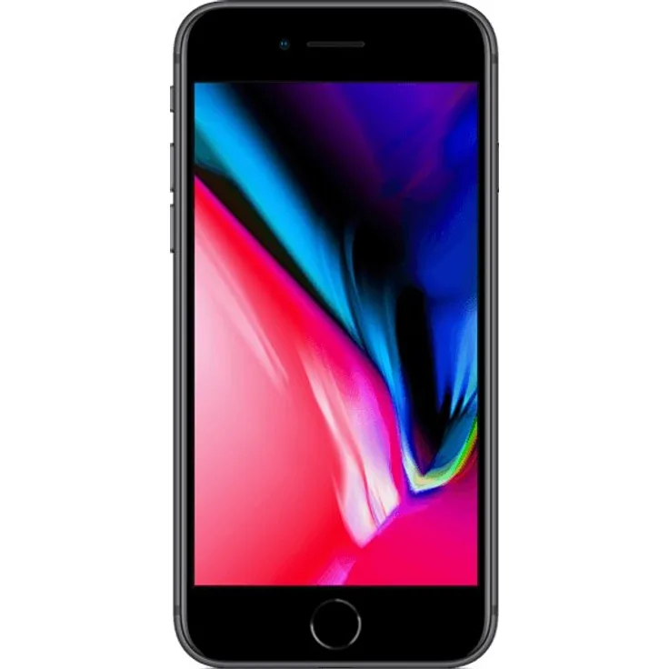 Apple iPhone 8 Smartphone 11,94cm Pixel (4,7 Zoll) Retina-Display, 256GB interner Speicher, 2GB RAM, iOS, Space Grau