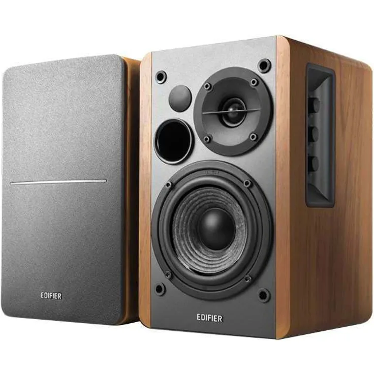 EDIFIER Studio R1280T 2.0 Lautsprechersystem (42 Watt) mit Infrarot-Fernbedienung