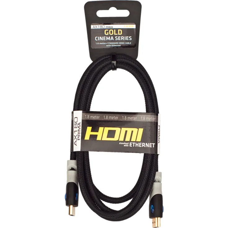 Opticum HDMI-Kabel 1,80m -AX180 Prima standart 1.4