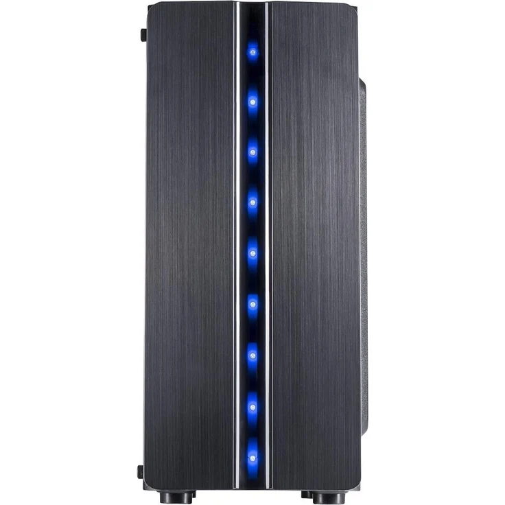 Inter-Tech 88881309 - Computer-Gehäuse (ITX-Tower, PC, Schwarz, ATX,ITX,uATX, Heimbüro, Blau) – Bild 2