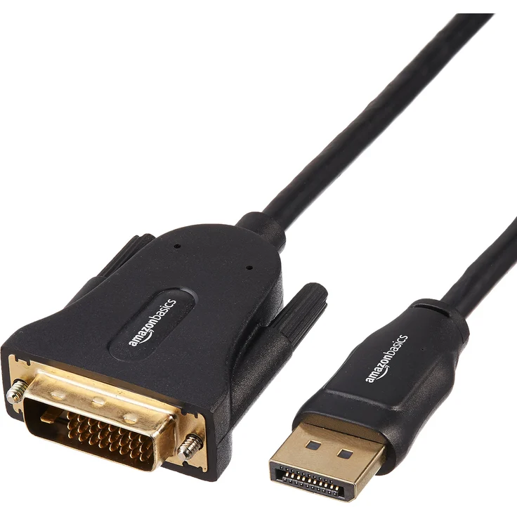 AmazonBasics Verbindungskabel, DisplayPort auf DVI, Full-HD, 1,82 m, 10er-Pack - Preisvergleich – Bild 1