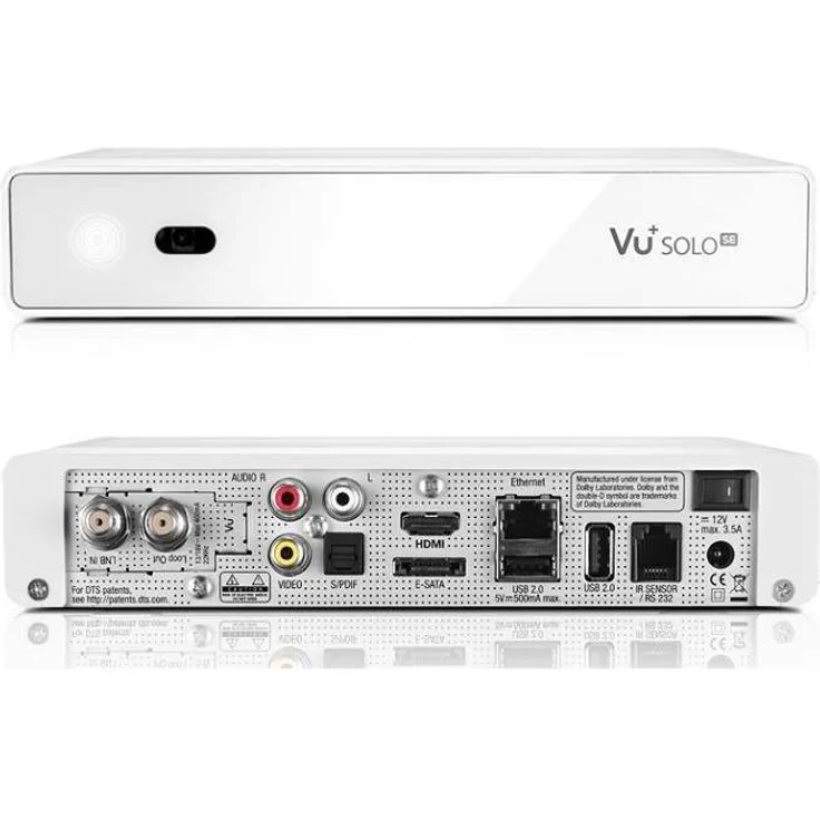 VU+ Solo SE V2 1 x DVB-S2 Dual weiß – Bild 2