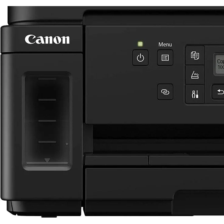 Canon PIXMA G6050 (3-in-1) Multifunktionsdrucker - (Tintenstrahl) Farbe, Druckgeschwindigkeit: 13 s/w, 6,8 Farbe, Auflösung: 4800 x 1200, USB, LAN, WLAN, AirPrint, Cloud Print (3113C006) – Bild 2