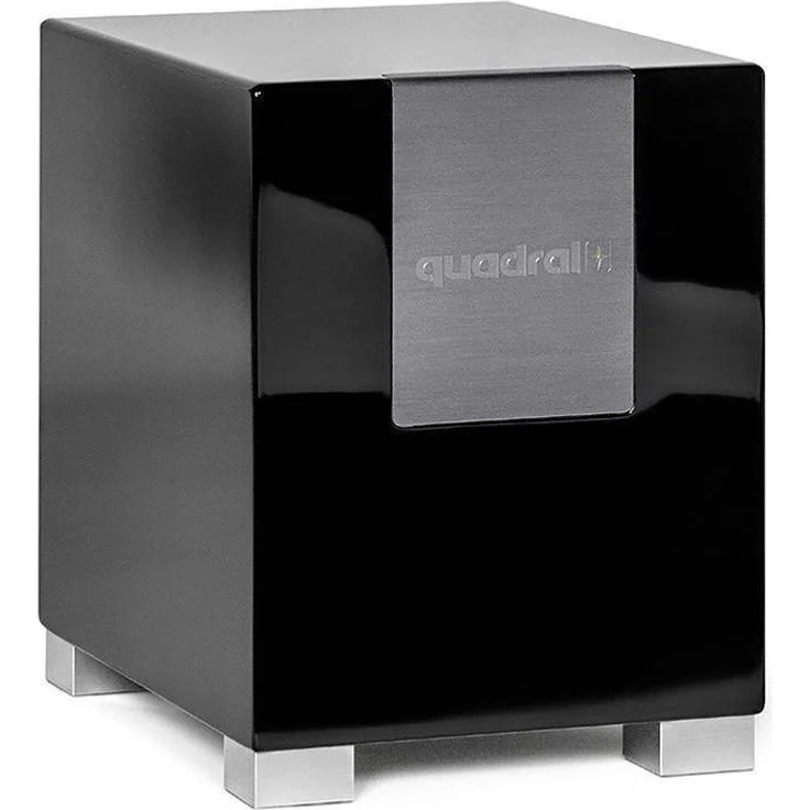 quadral QUBE 8 aktiv schwarz Subwoofer - 100 Watt - schwarz – Bild 1