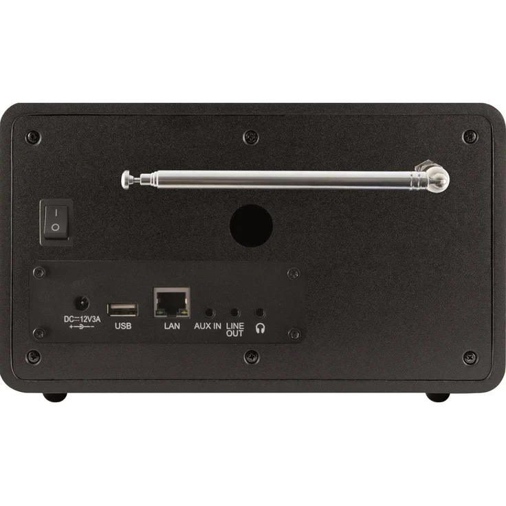 Imperial Dabman I150 Tischradio mit WLAN, LED-Anzeige, schwarz – Bild 2
