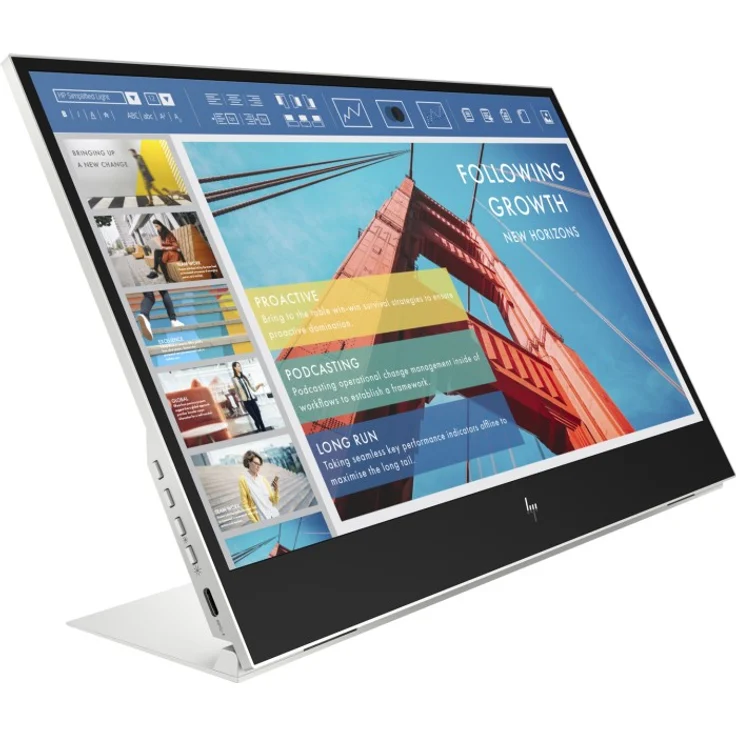 HP E14 G4 Portable Monitor - 14 Zoll, Full HD (1920 x 1080), IPS-Panel, 60Hz, 5ms, 400cd/m² (1B065AA) – Bild 1