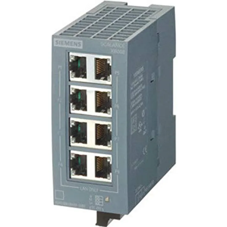 SIEM 6GK5008-0BA10-1AB2 SCALANCE XB008 unmanaged Industrial Ethernet Switch