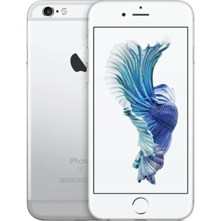 Apple iPhone 6s Smartphone 11,94cm Pixel (4,7 Zoll) IPS-Display, 32GB interner Speicher, 2GB RAM, iOS, Silber – Bild 1