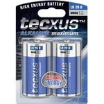 Mono (LR20 - D) Batterien Alkaline 1,5 V mit langer Lebensdauer, 2er Pack