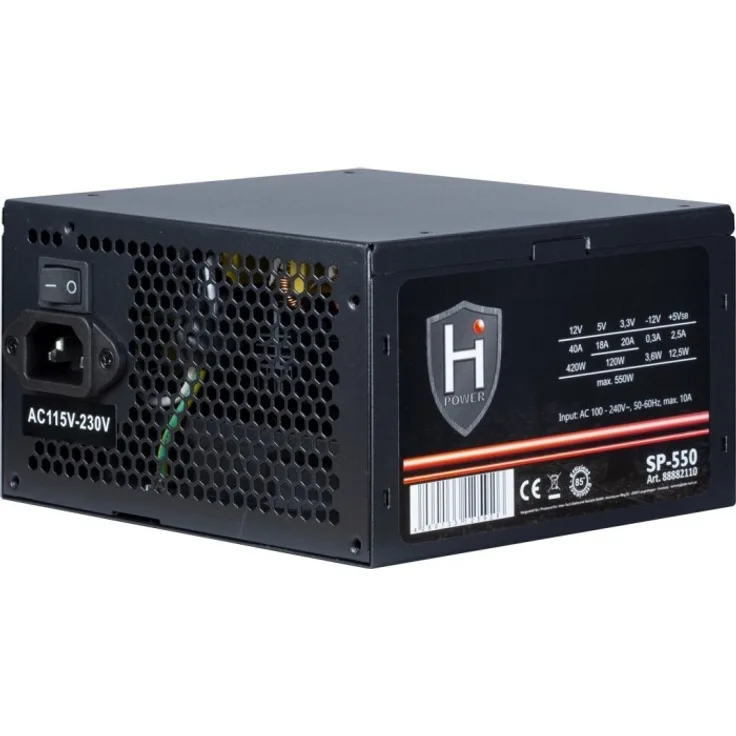 Inter-Tech HiPower SP-550 550W ATX 2.4 (88882110)