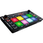 Reloop Neon ? Add-On USB DJ Controller mit anschlagdynamischen RGB-Performance-Drumpads, Plug and Play mit Serato DJ Pro, (schwarz)