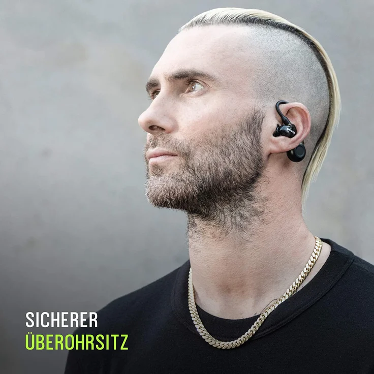Shure Aonic 215 True Wireless In-Ear Kopfhörer, mit Bluetooth, Mikrofon, geeignet für Sport, blau – Bild 5