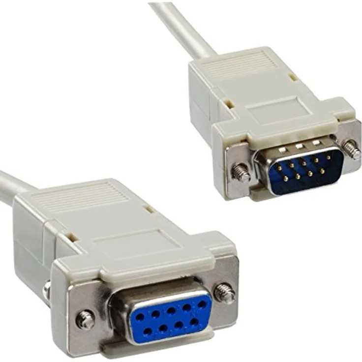 PremiumCord Serielles Verlängerungskabel Demontierbar 9Pin m- F 5m
