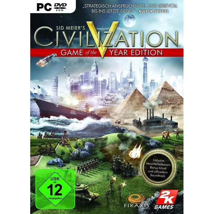Sid Meier's Civilization V - Game of the Year Edition (PC)