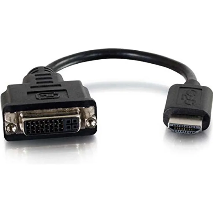 C2G 41352 0.2032m HDMI DVI-D Schwarz Videokabel-Adapter (41352)