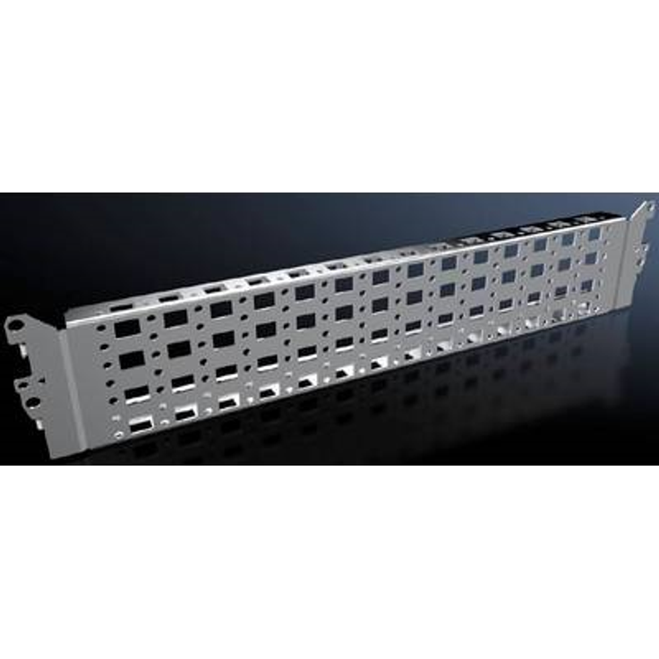 Rittal VX System-Chassis 23 x 89 mm, für B/T: 500 mm, Edelstahl (8100731)