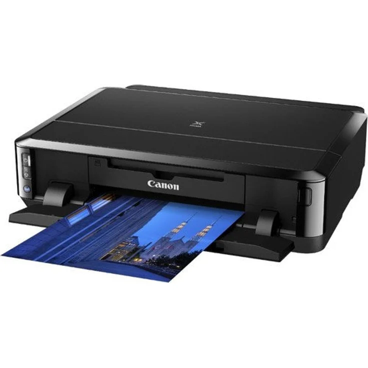 Canon PIXMA iP7250 Drucker Farbtintenstrahl DIN A4 (Fotodrucker, WLAN, USB, 9.600 x 2.400 dpi, Duplex Druck, Print), schwarz (6219B006) – Bild 2