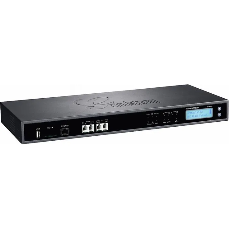 Grandstream UCM6510 - IP-PBX - in Rack montierbar - 2 FXO-Ports - 2 FXS-Ports - 3 x 10-100-1000 (UCM6510)