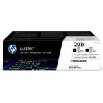 HP 201X (CF400XD) Multipack Original Toner (2x Schwarz) mit hoher Reichweite für HP Color Laserjet Pro M252, M274n, M276 - Preisvergleich
