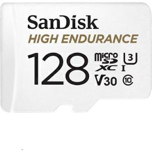Bild für SanDisk High Endurance microSD Karte 128GB (für Dashcams und Heimüberwachungssysteme, hohe Belastbarkeit und Haltbarkeit, Full HD-Videos aufnehmen)