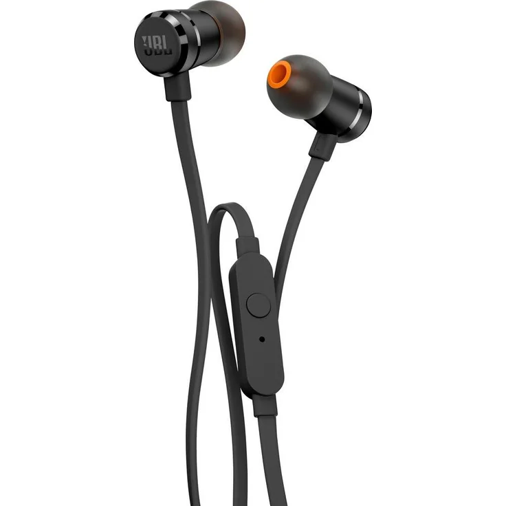 JBL T290 Kompatibel mit Apple und Android Geräten In-Ear Kopfhörer mit Mikrofon, schwarz – Bild 1