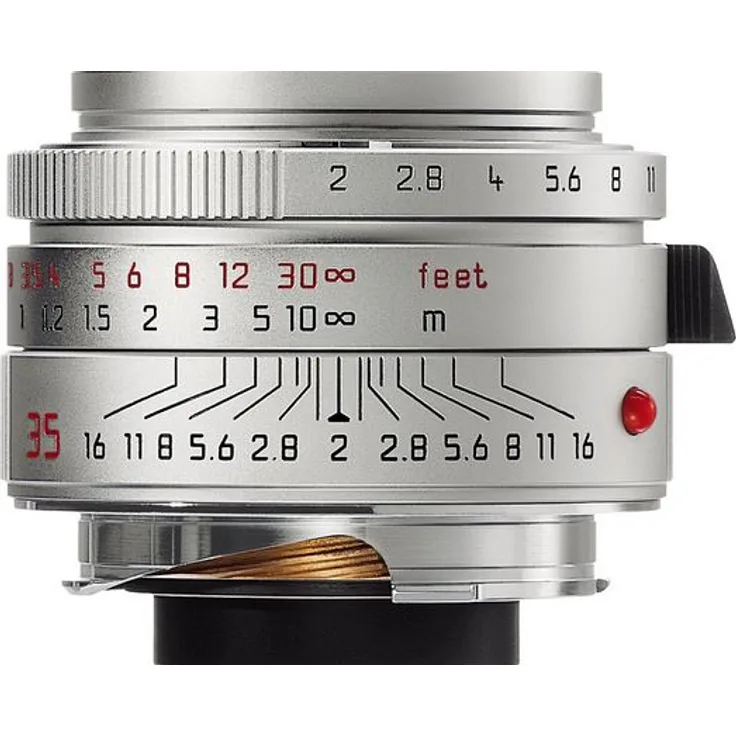 Leica 35 mm / F 2.0 SUMMICRON-M ASPH silber eloxiert