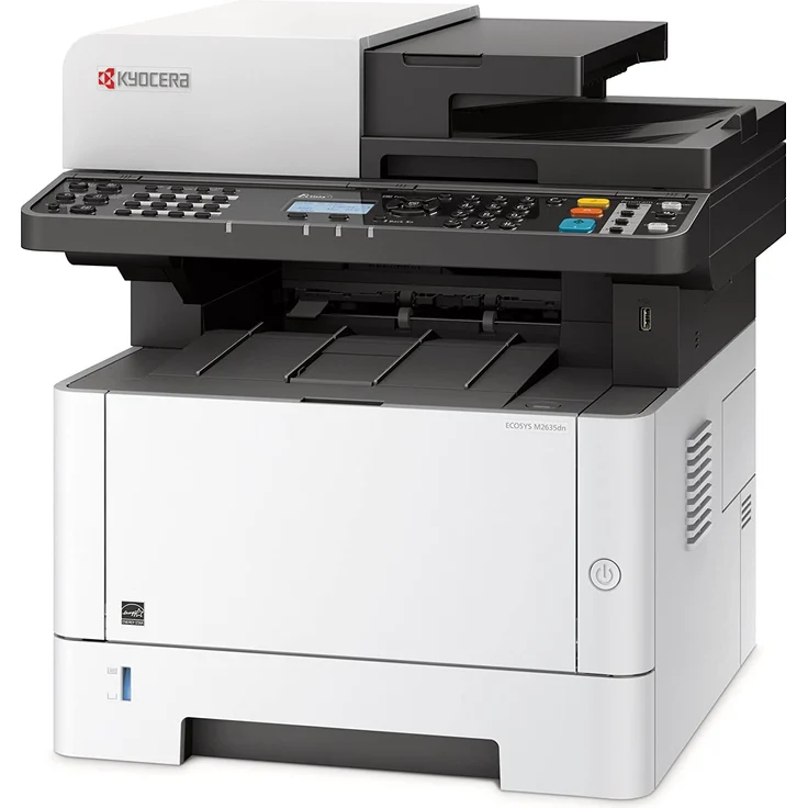 Kyocera Ecosys M2635dn (4-in-1) Multifunktionsdrucker - (Laser) Mono, Druckgeschwindigkeit: 35 s/w, Auflösung: 1200 x 1200, LAN, AirPrint, Mobile Print, Cloud Print (1102S13NL0) – Bild 3